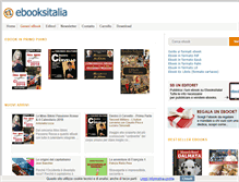 Tablet Screenshot of ebooksitalia.com